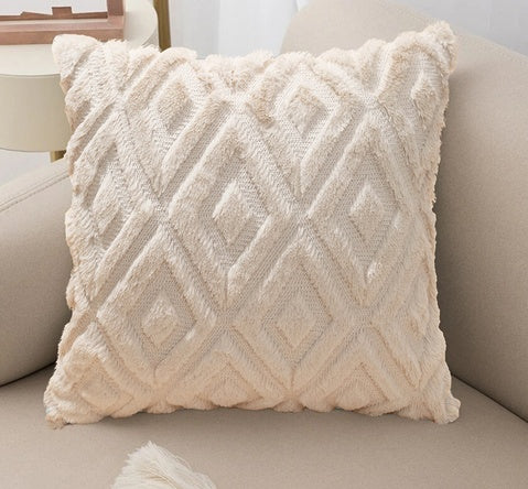 Premium Geometric 3D Cushion Cover