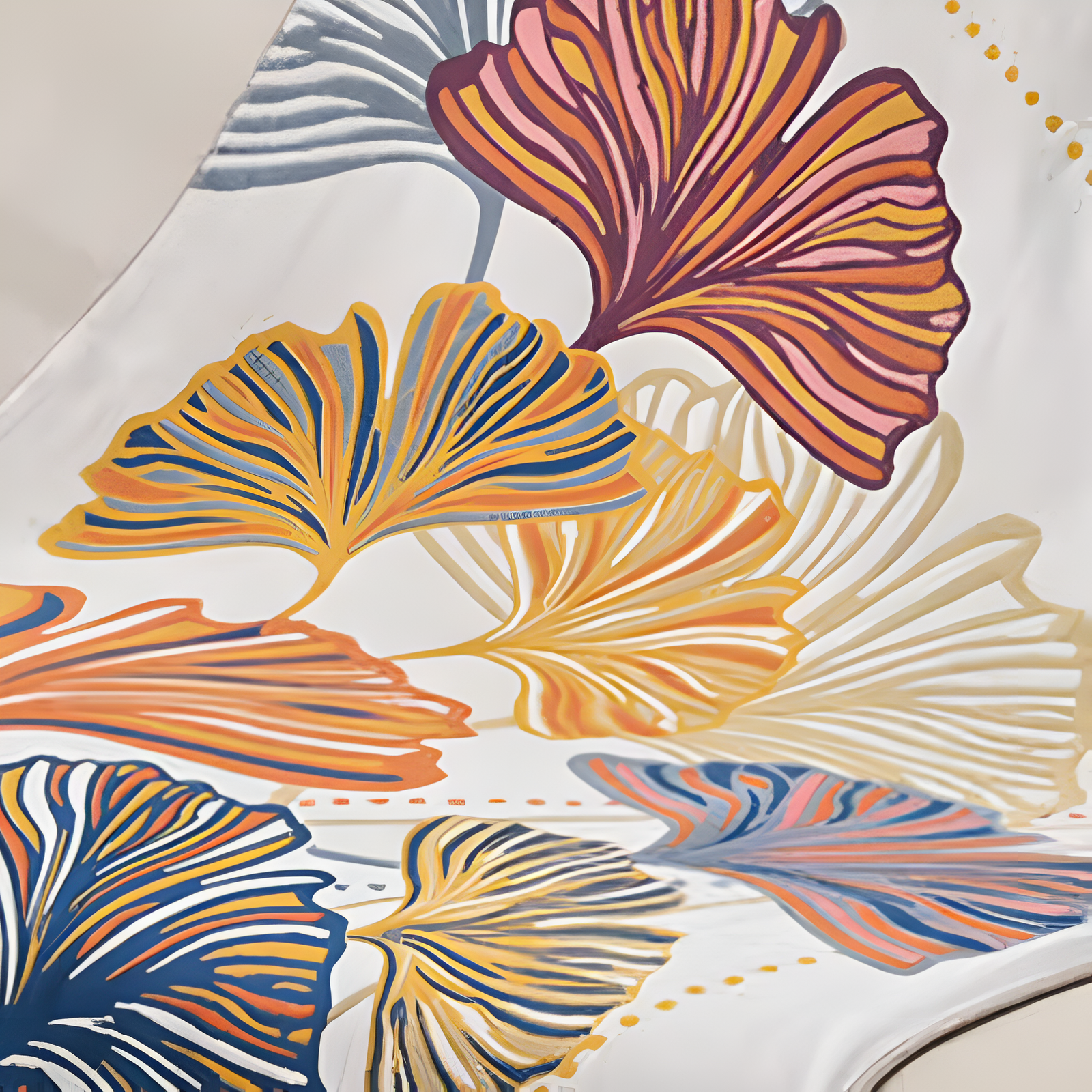 Ginkgo Leaf Premium Bath Towel | Smooth & Fast-Drying