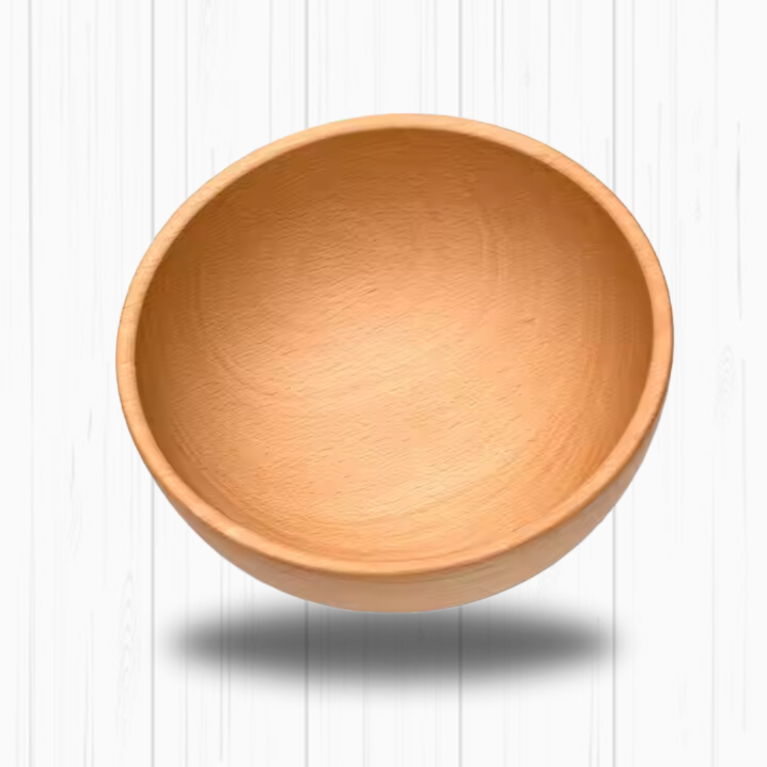 Premium Natural Wooden Salad Bowl | For Salad & More