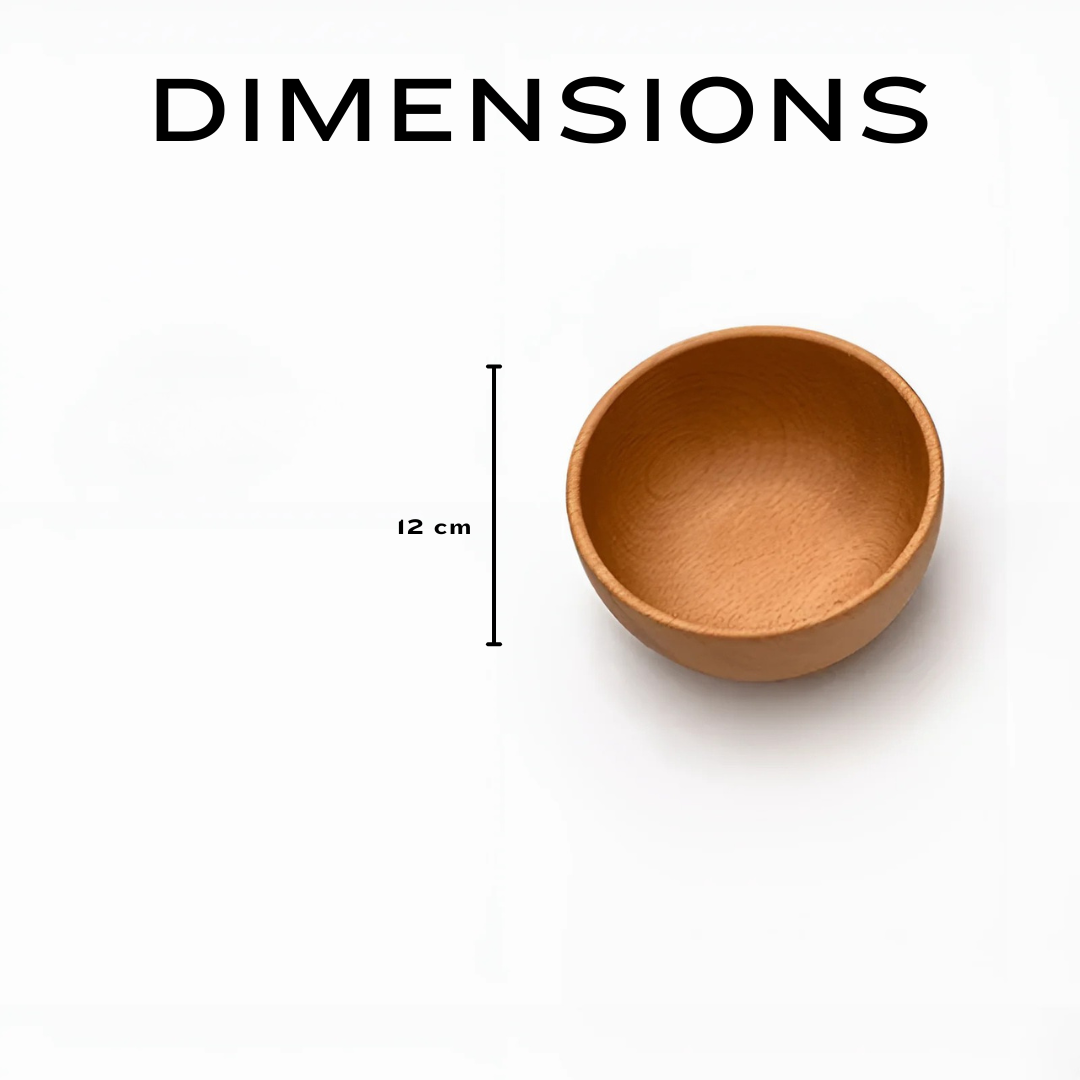 Premium Natural Wooden Salad Bowl | For Salad & More