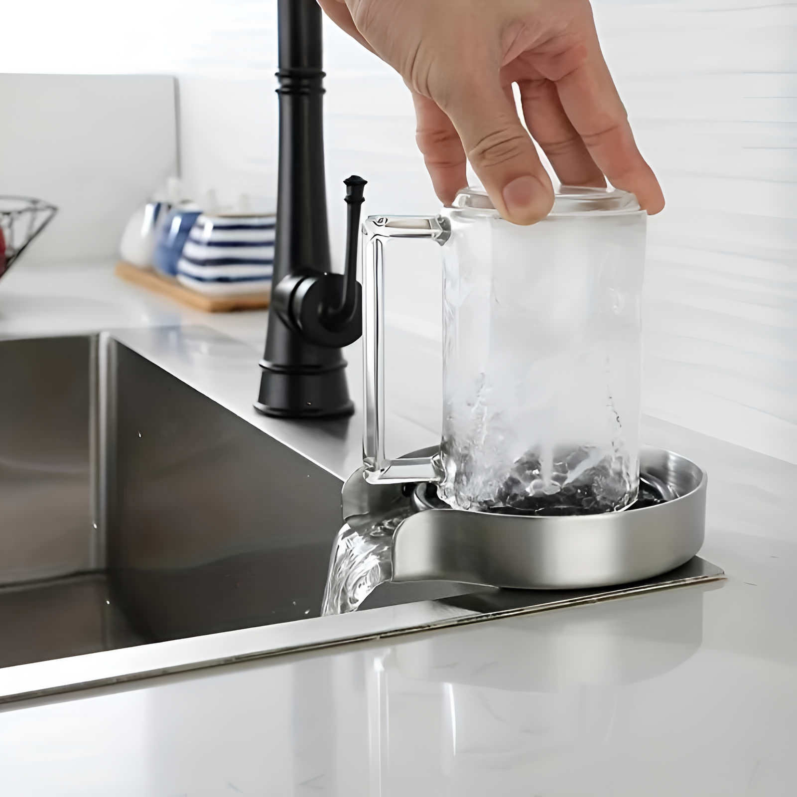 Automatic Instant Glass Rinser