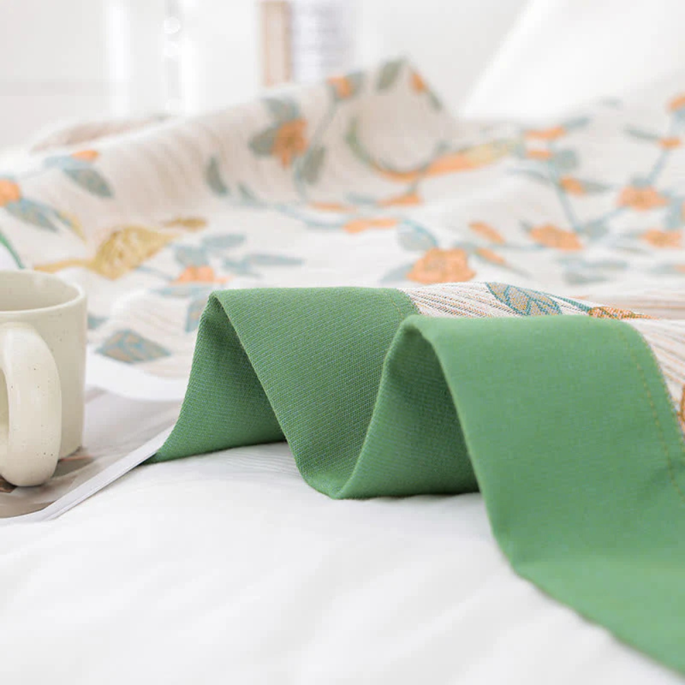 Enchanted Floral Serenity Blanket