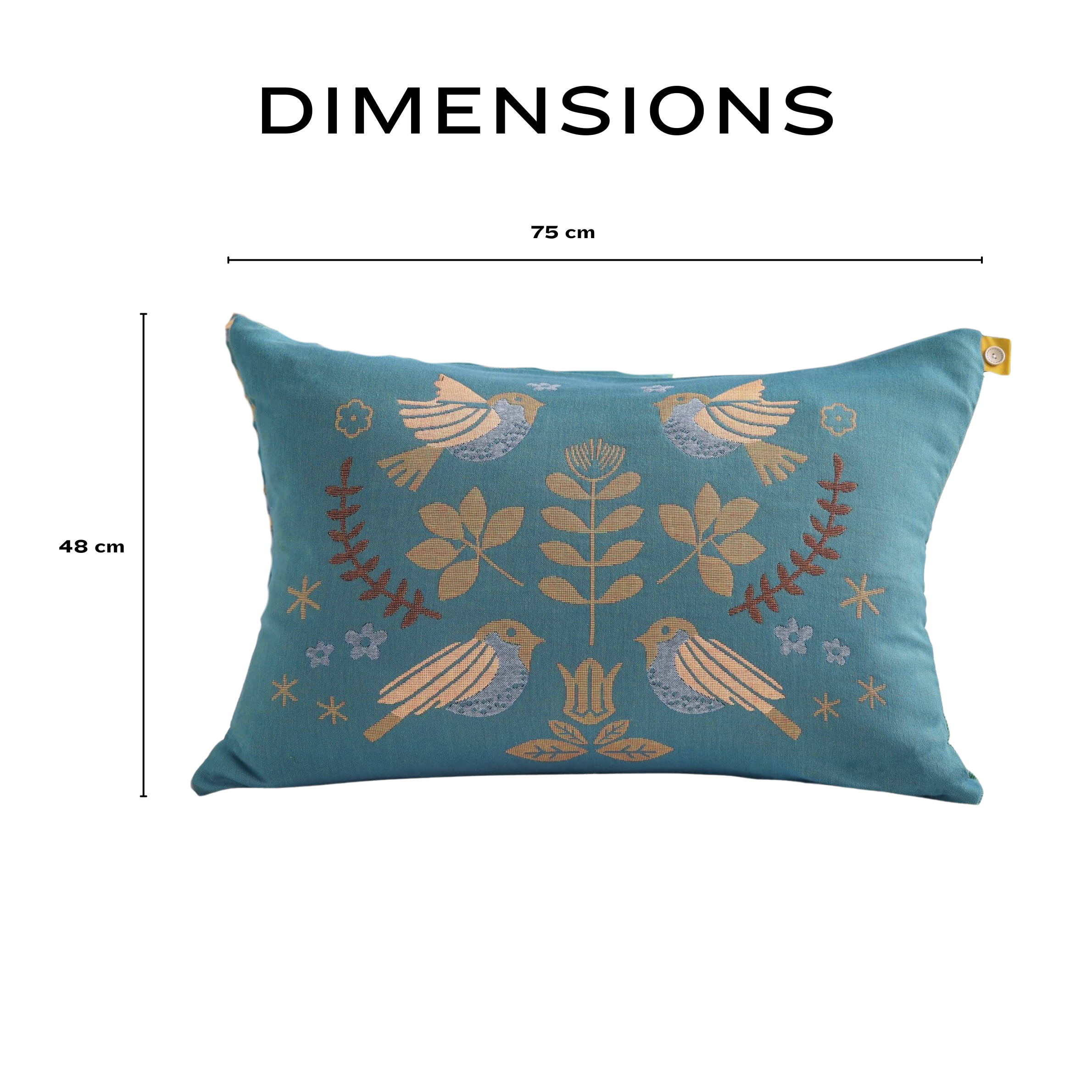 Nordic Nature-Inspired Cotton Pillowcases | 2-Piece Set