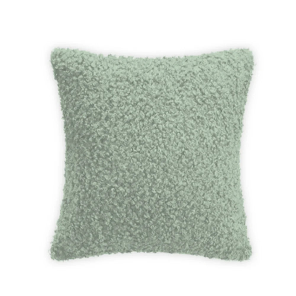 Cozy Teddy Boucle Handwoven Cushion Cover