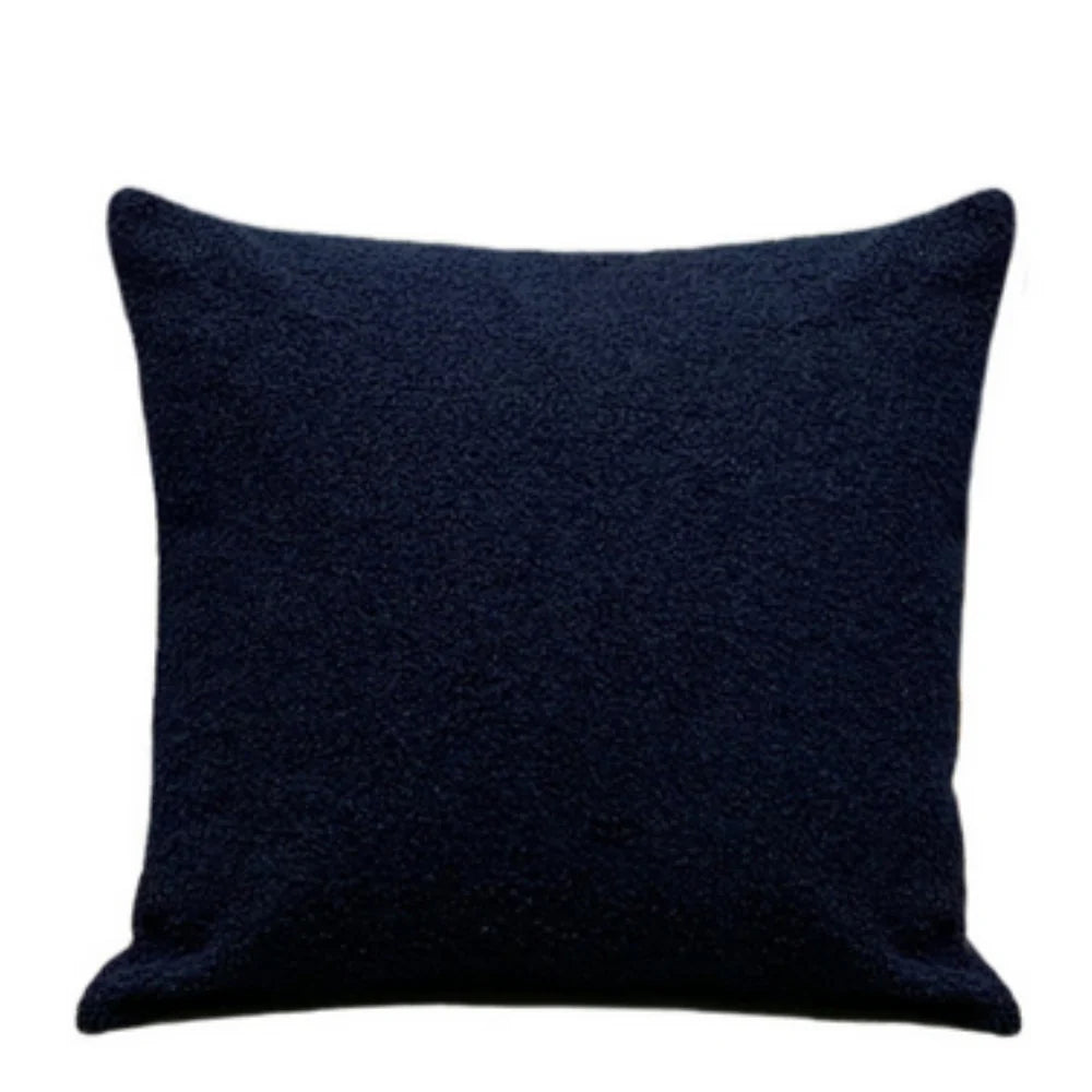 Cozy Teddy Boucle Handwoven Cushion Cover