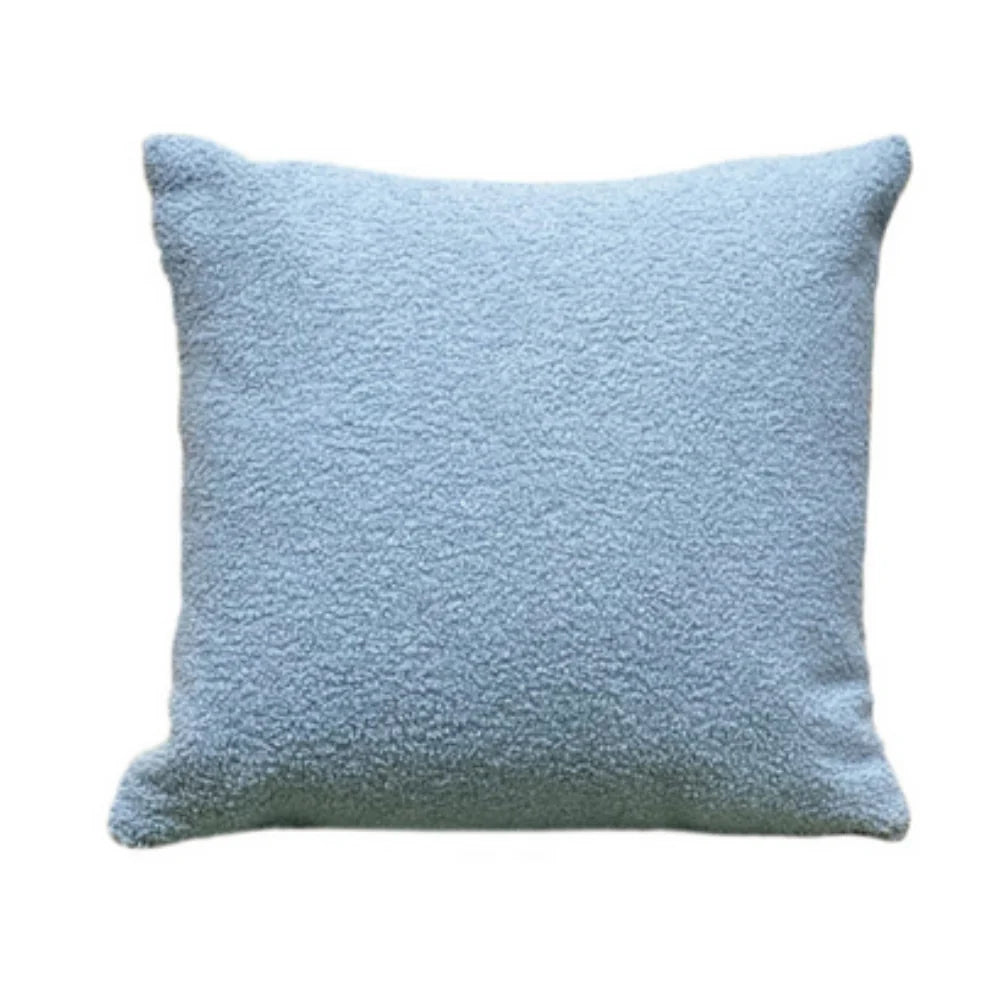 Cozy Teddy Boucle Handwoven Cushion Cover