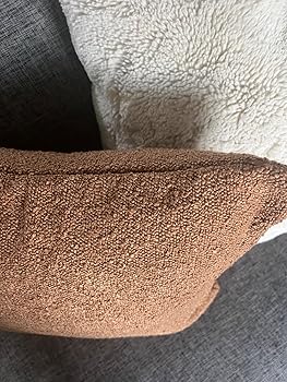 Cozy Teddy Boucle Handwoven Cushion Cover