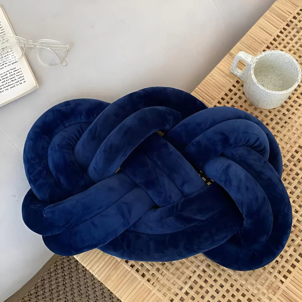 Soft Knot-Style Cushion