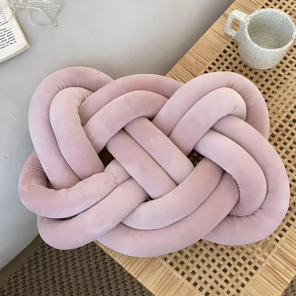 Soft Knot-Style Cushion