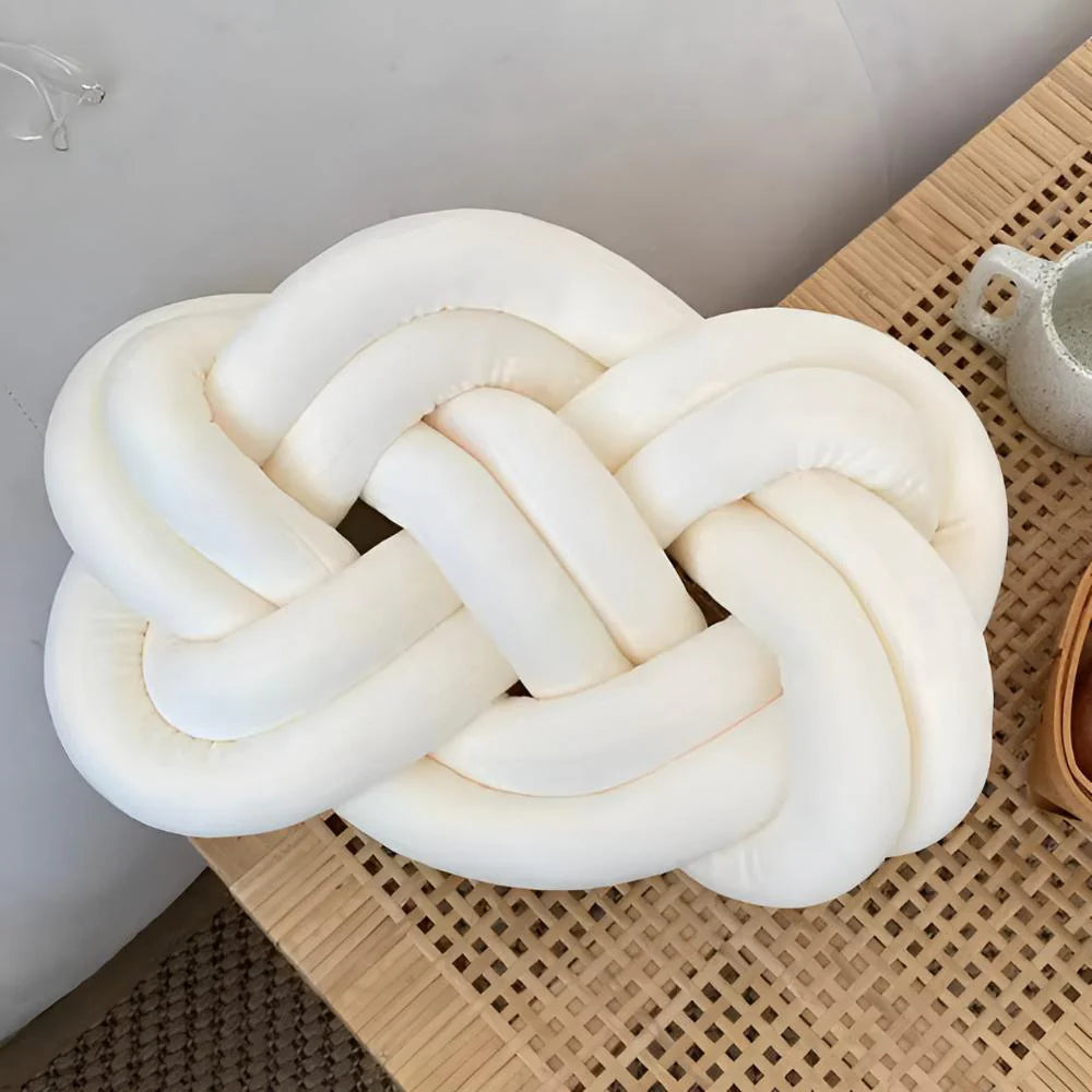Soft Knot-Style Cushion