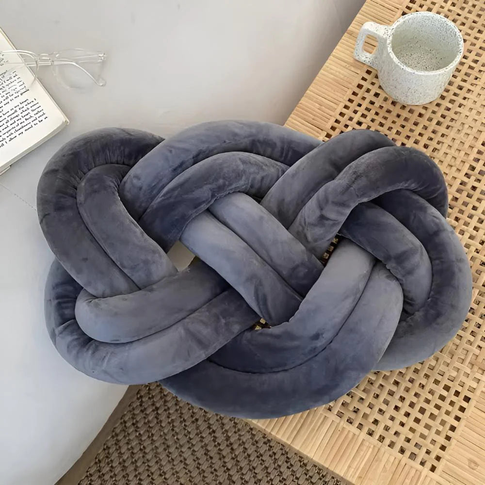 Soft Knot-Style Cushion