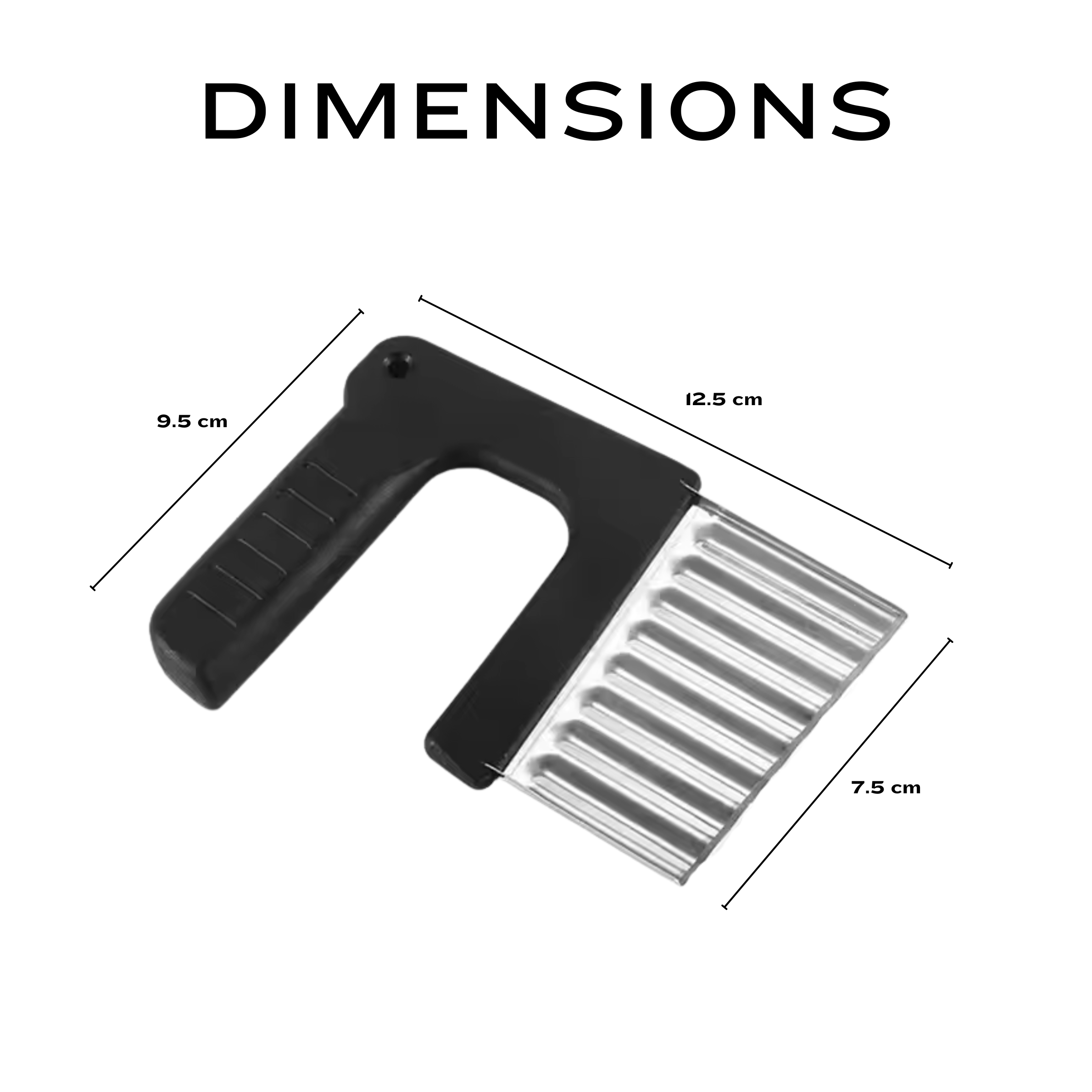Wave Pattern Chips Cutter