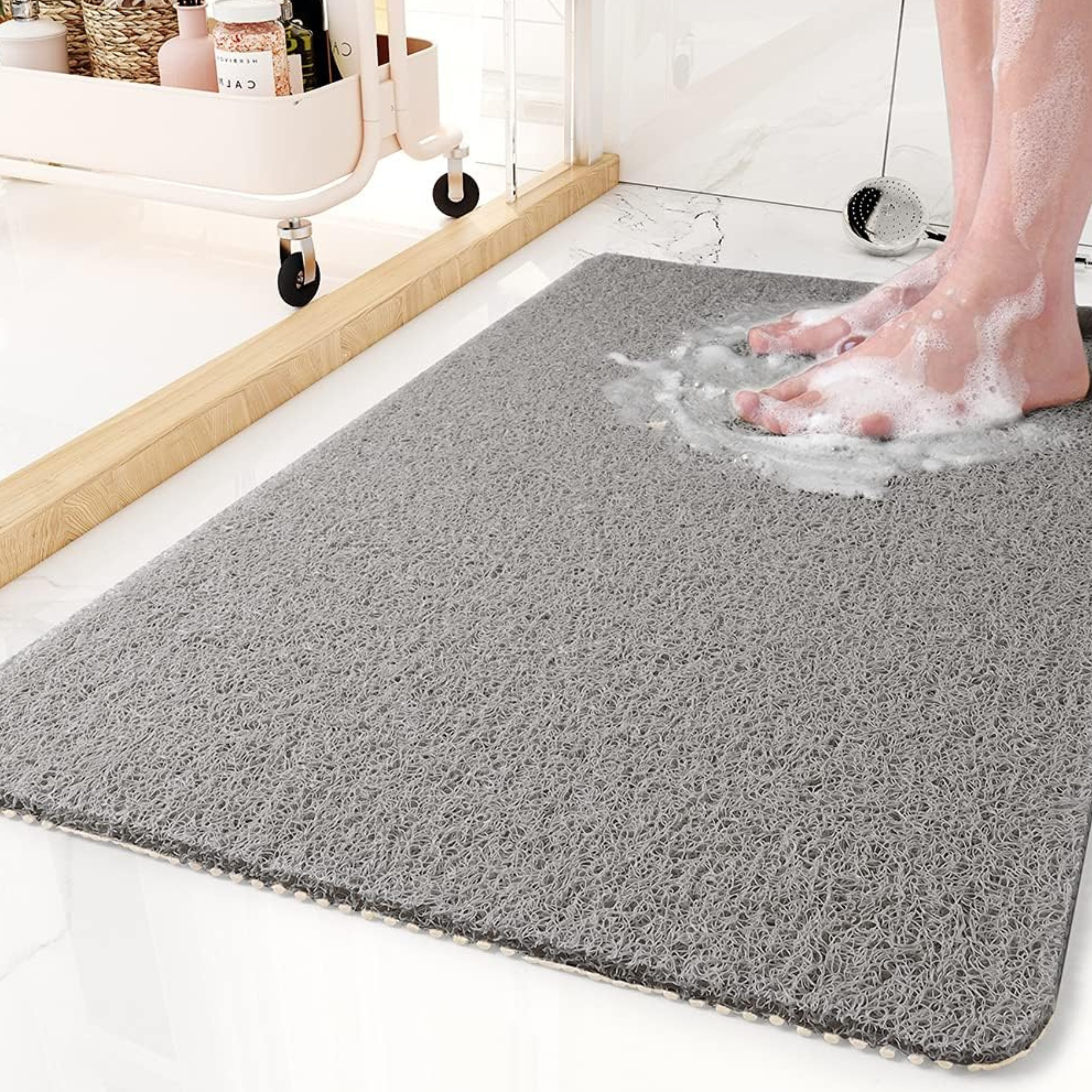 Textured Non-Slip Shower Mat