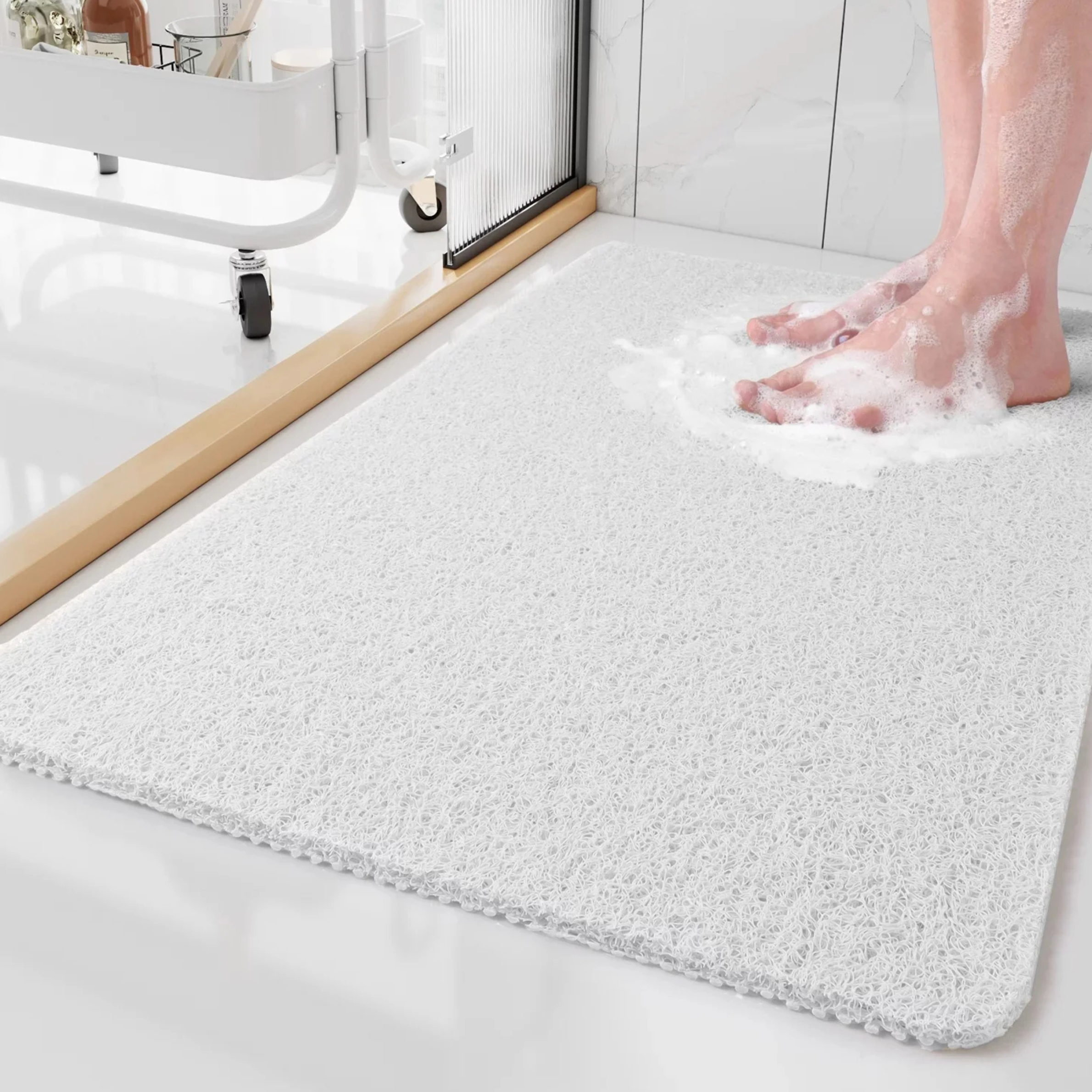 Textured Non-Slip Shower Mat