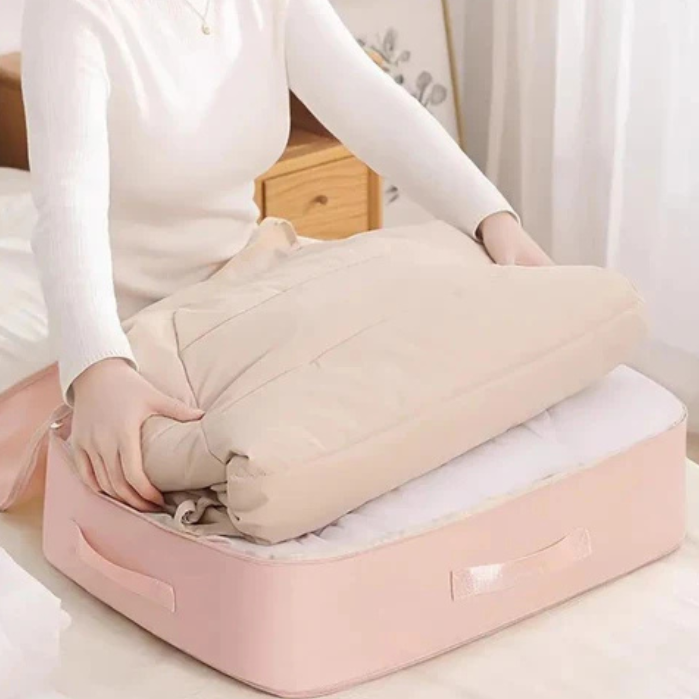 Space-Saving Elegant Compression Storage Bag
