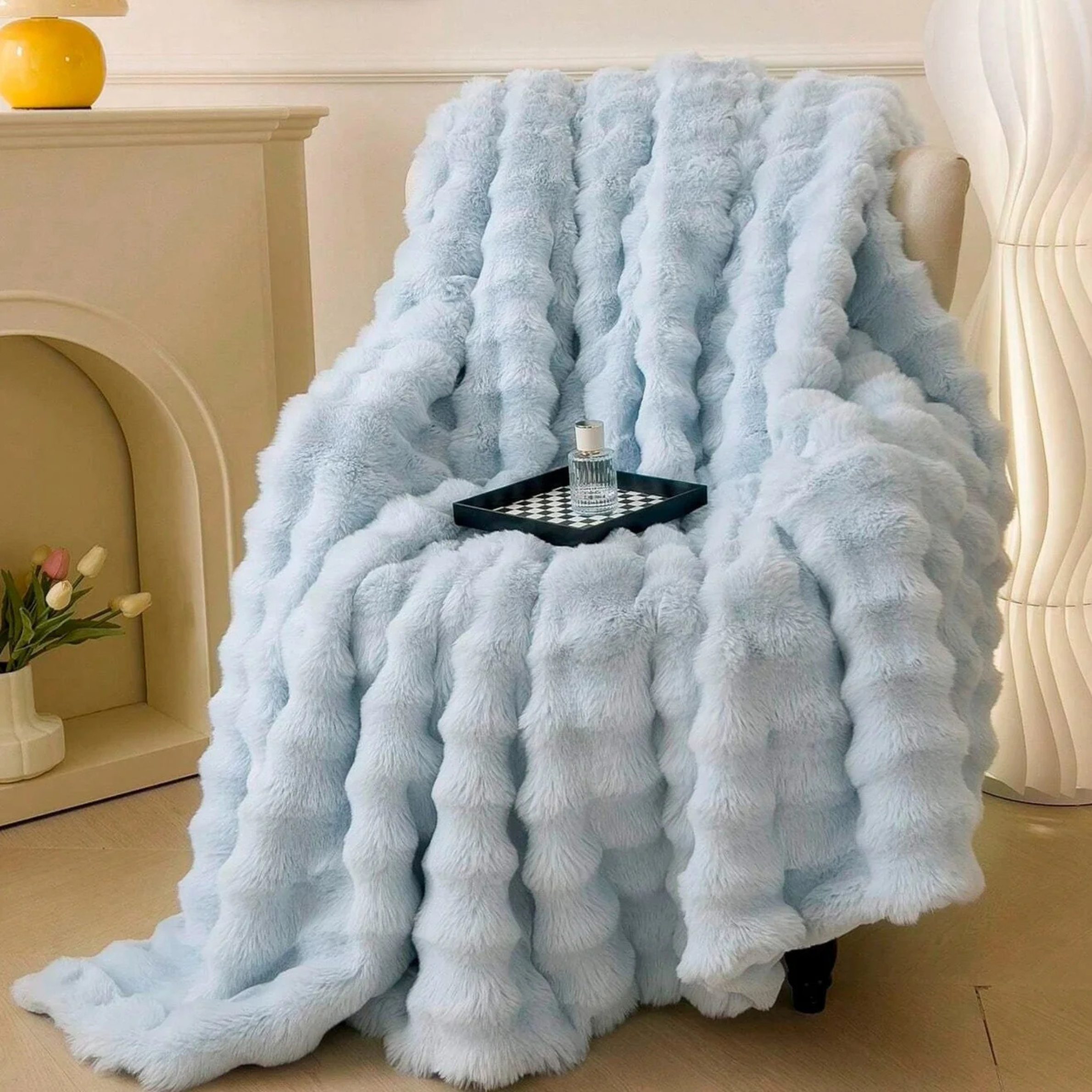 Cozy Luxe Faux Fur Blanket