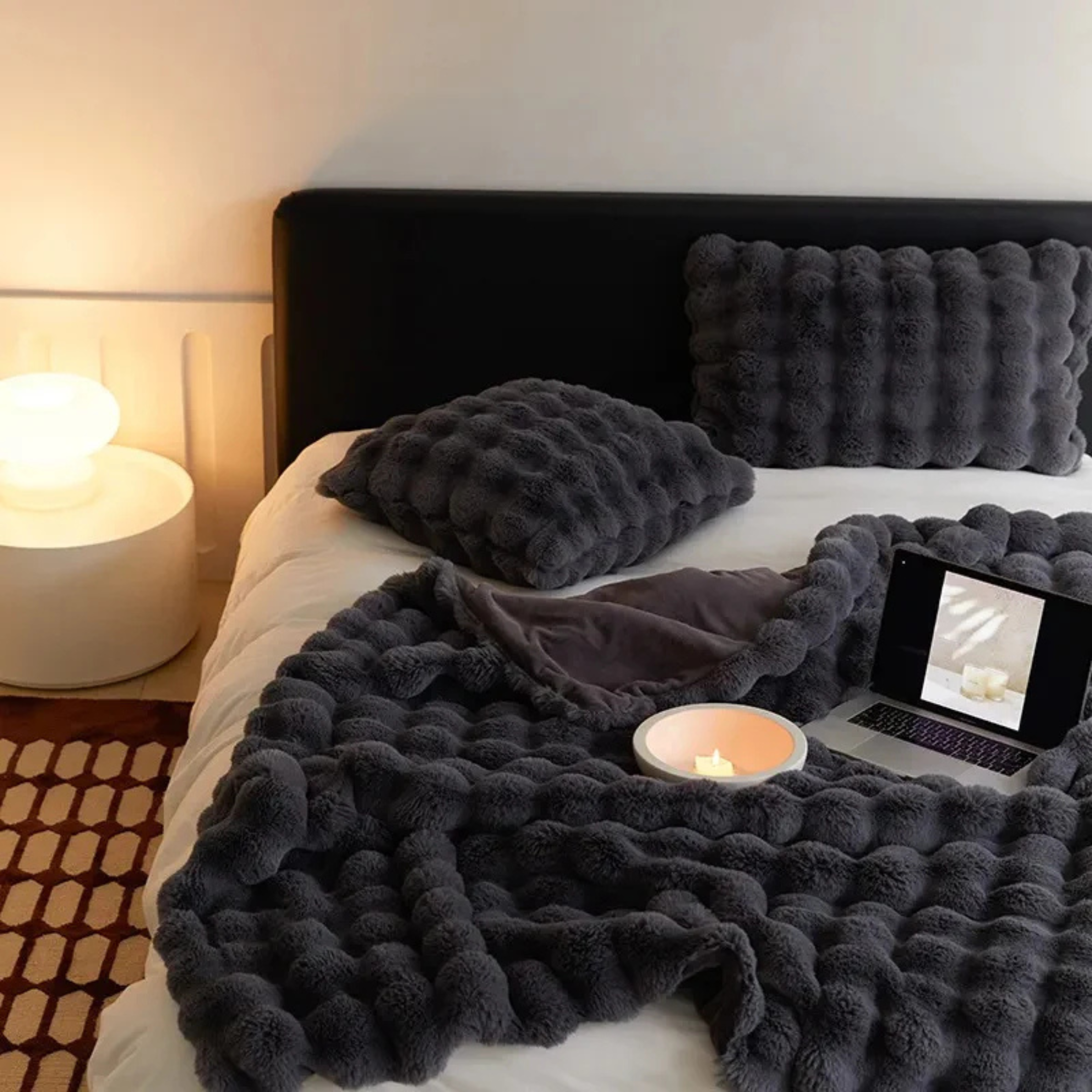 Cozy Luxe Faux Fur Blanket