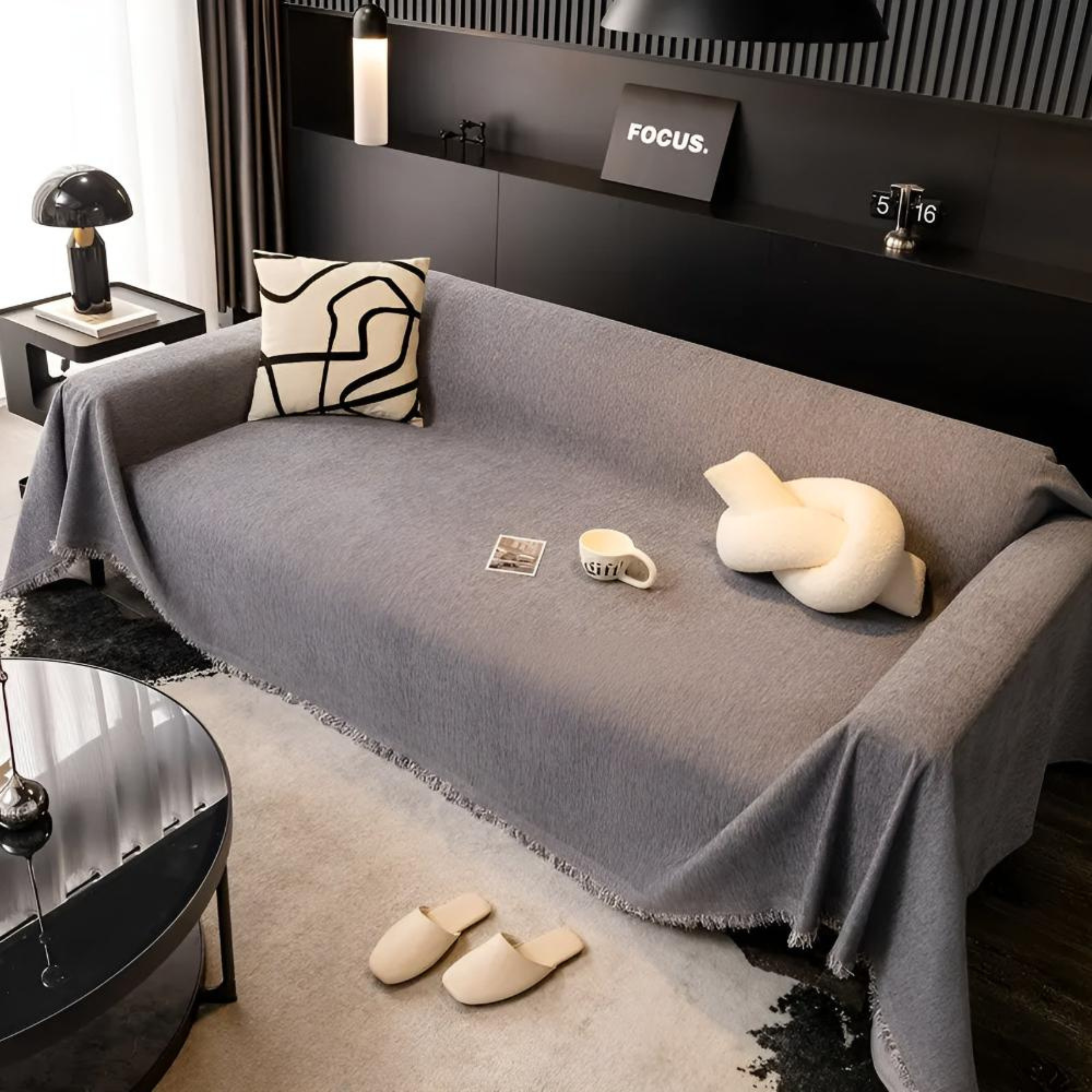 Elegant Minimalist Waterproof Sofa Cover