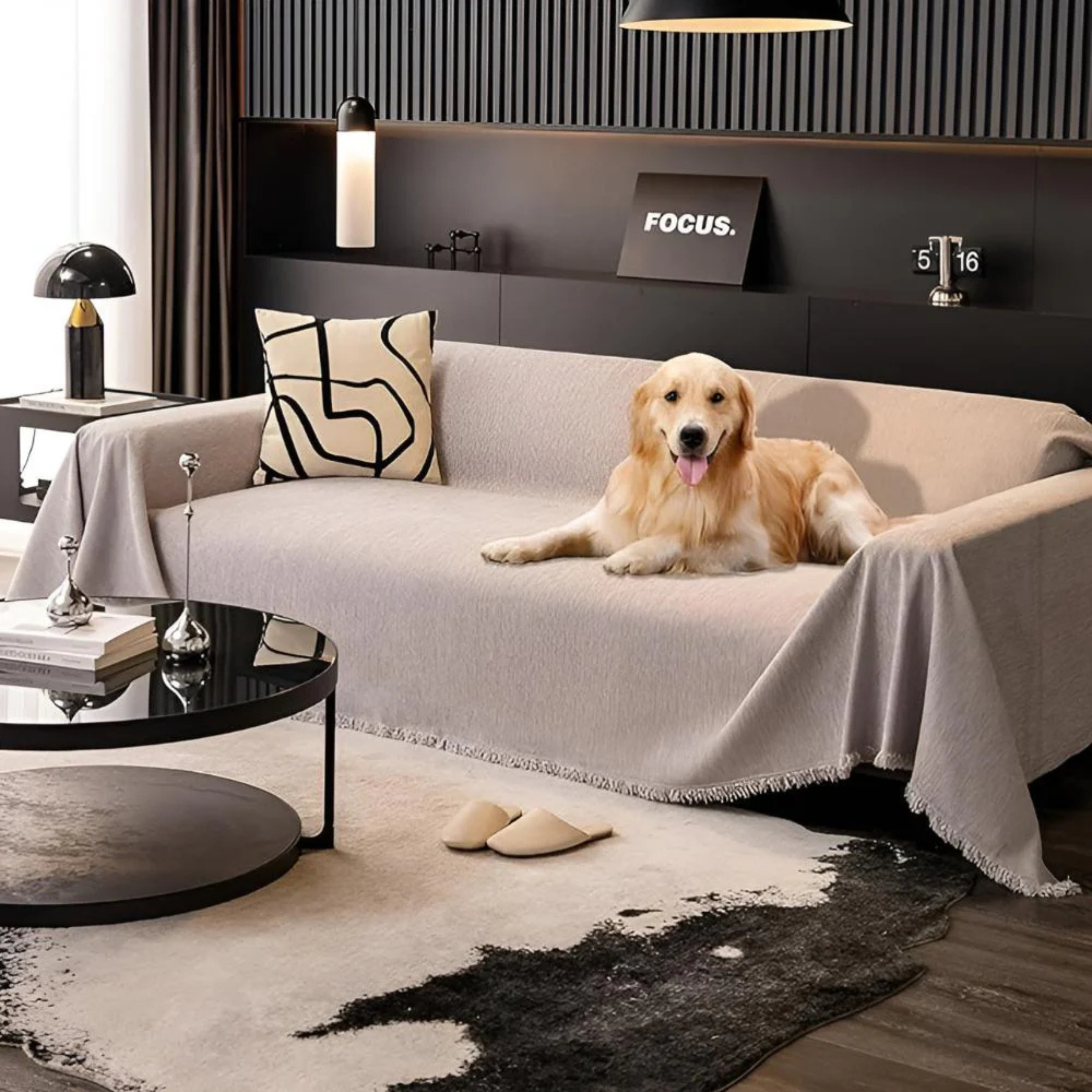 Elegant Minimalist Waterproof Sofa Cover