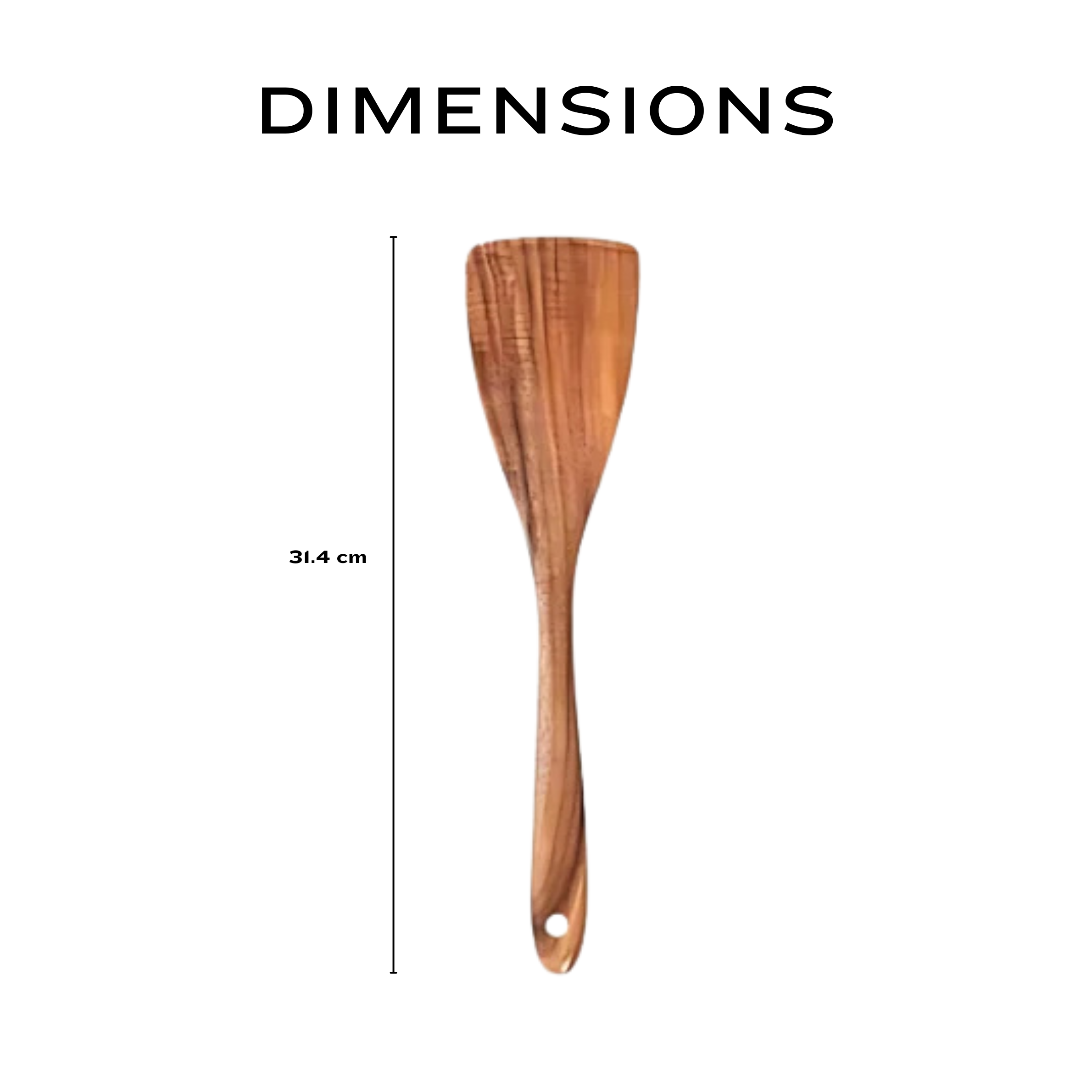 7-Piece Exquisite Wooden Kitchen Utensils Set