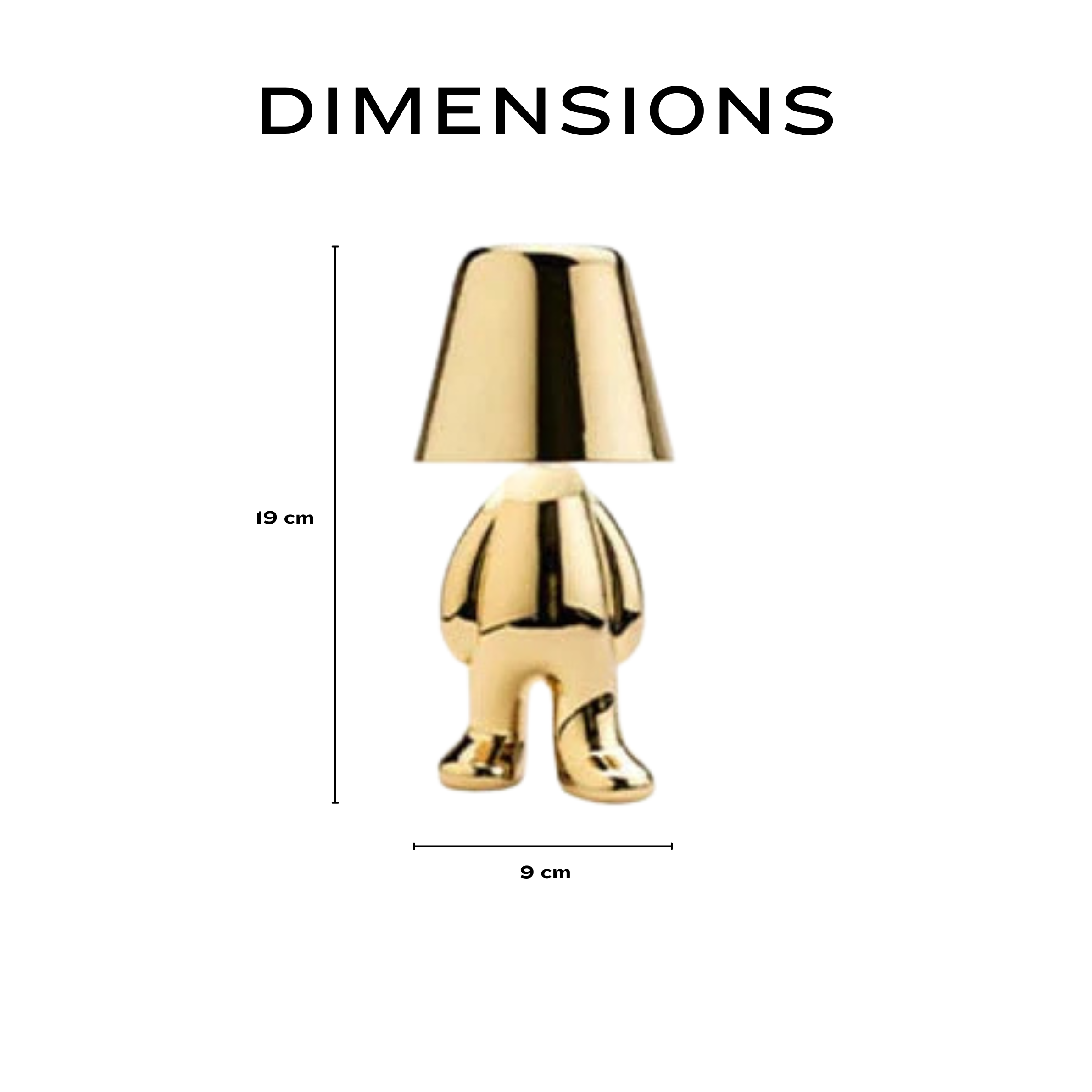 Modern Sleek Artistic Wireless Lamp