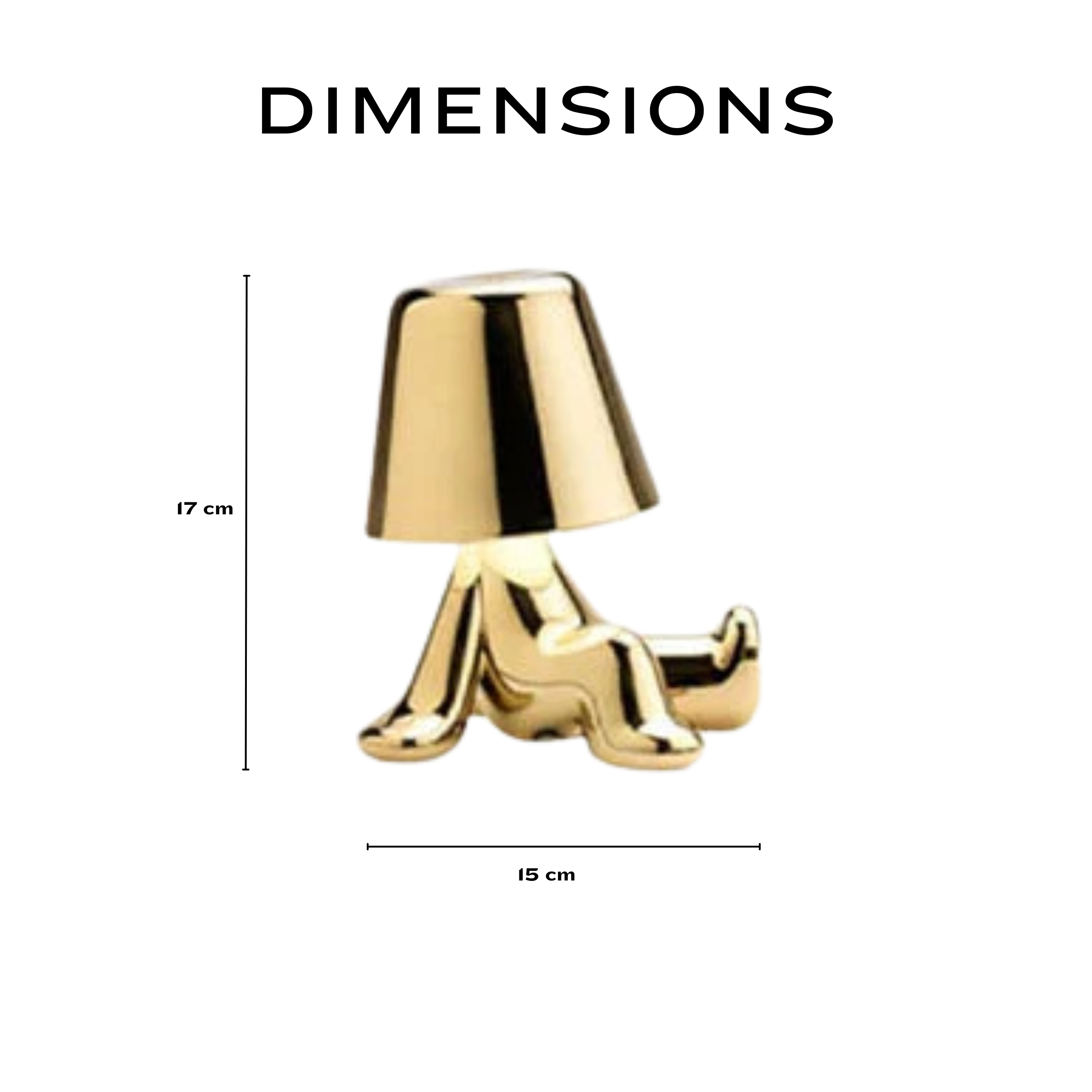 Modern Sleek Artistic Wireless Lamp