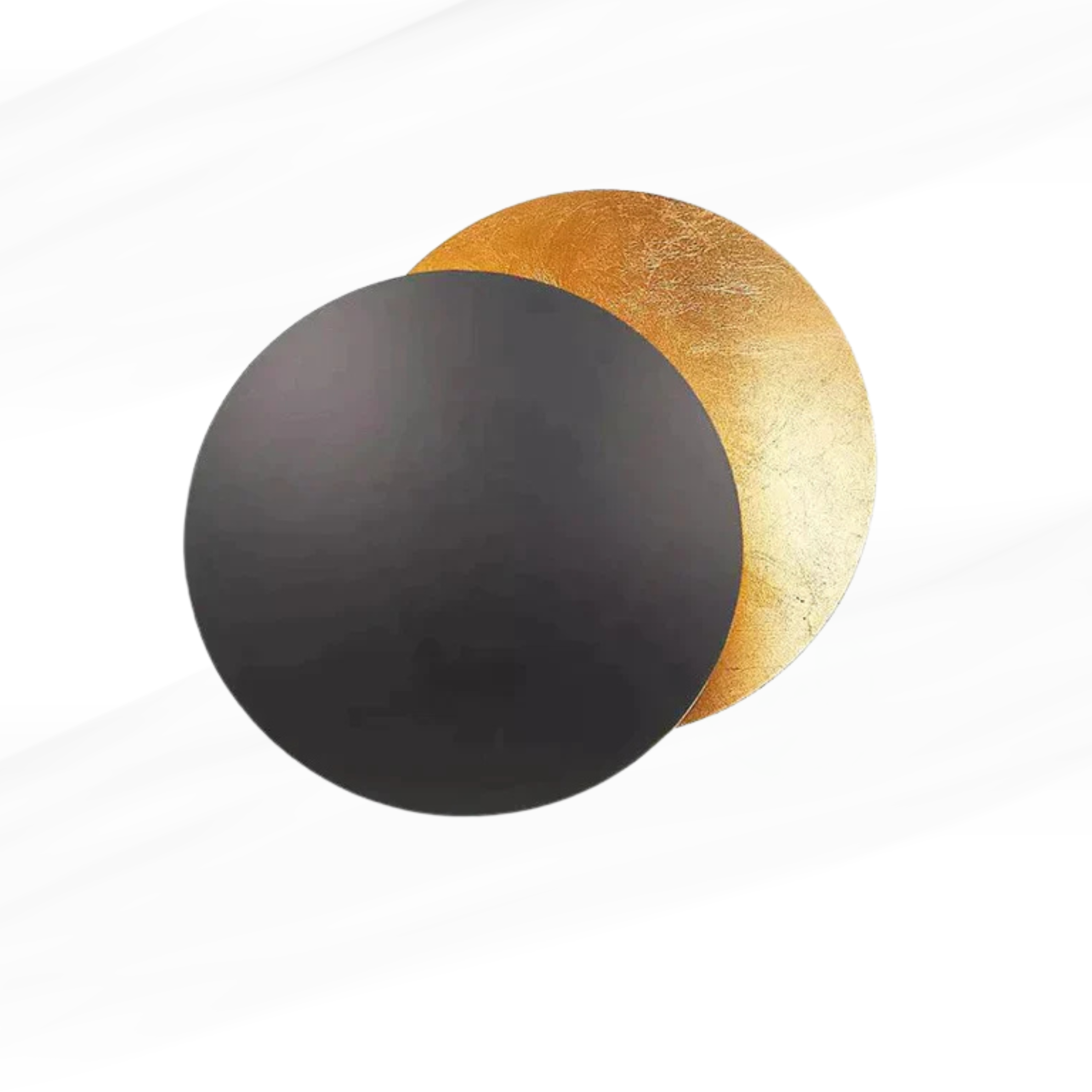 Artistic Modern 3D Solar Eclipse LED Wall Light