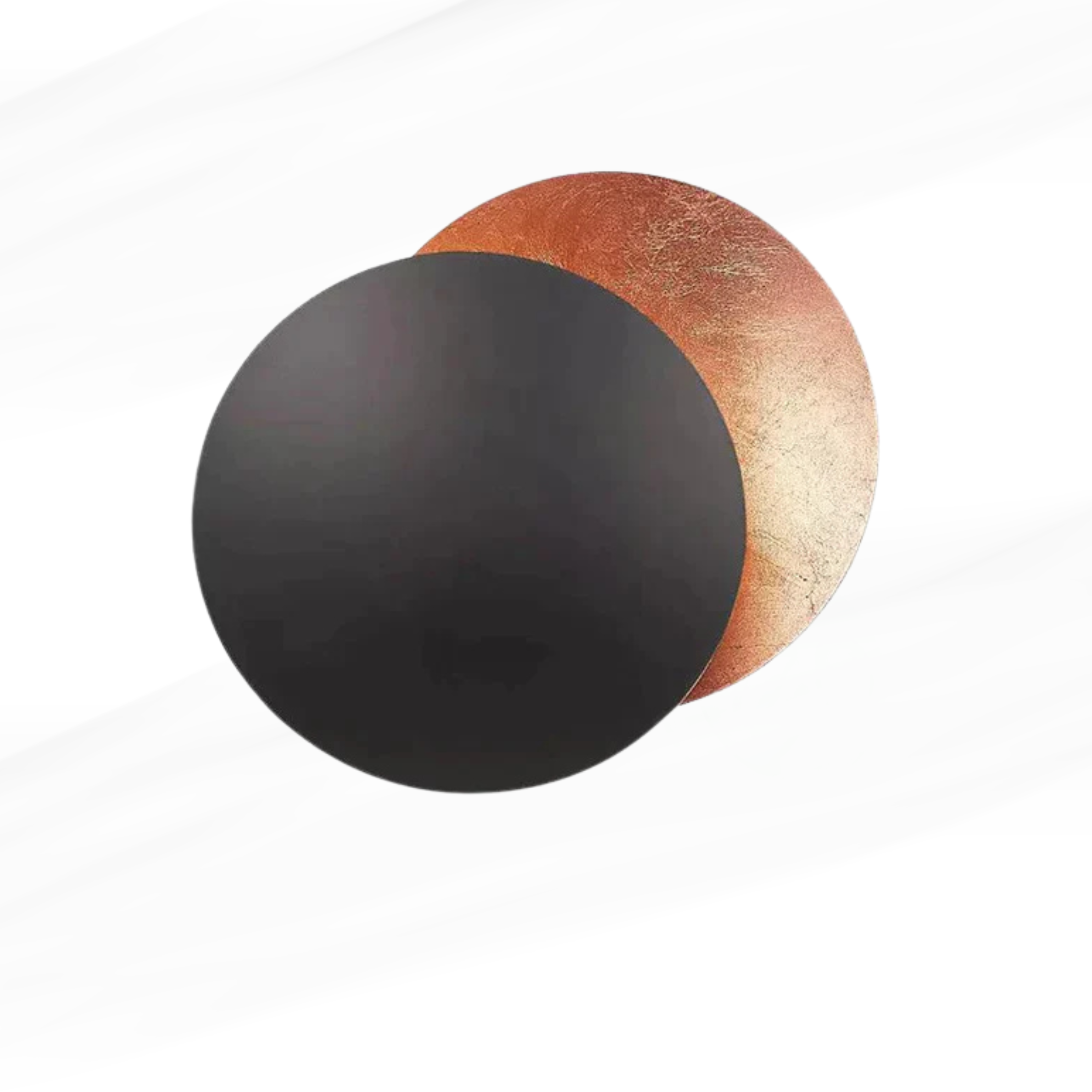 Artistic Modern 3D Solar Eclipse LED Wall Light