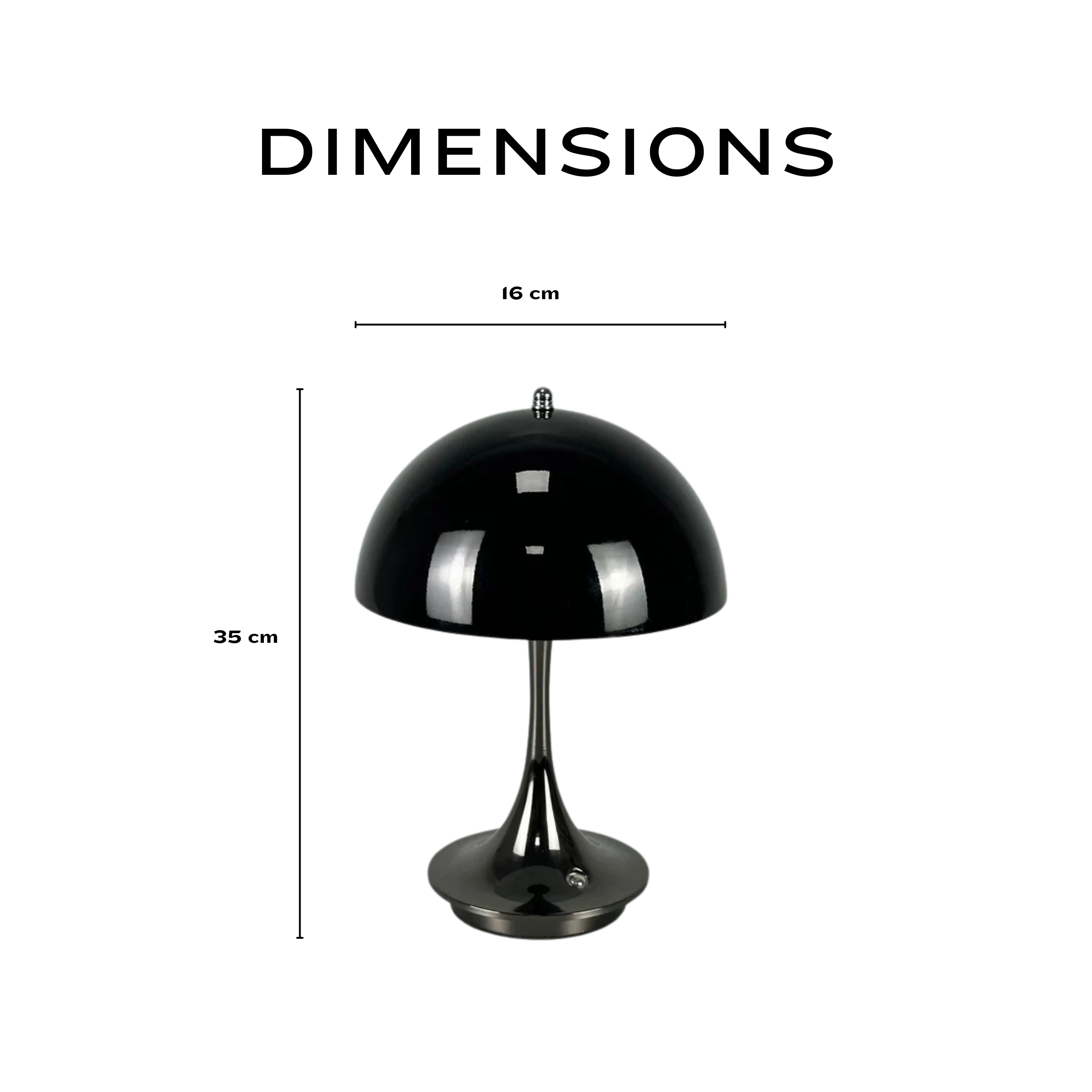Retro Bauhaus Style Table Lamp