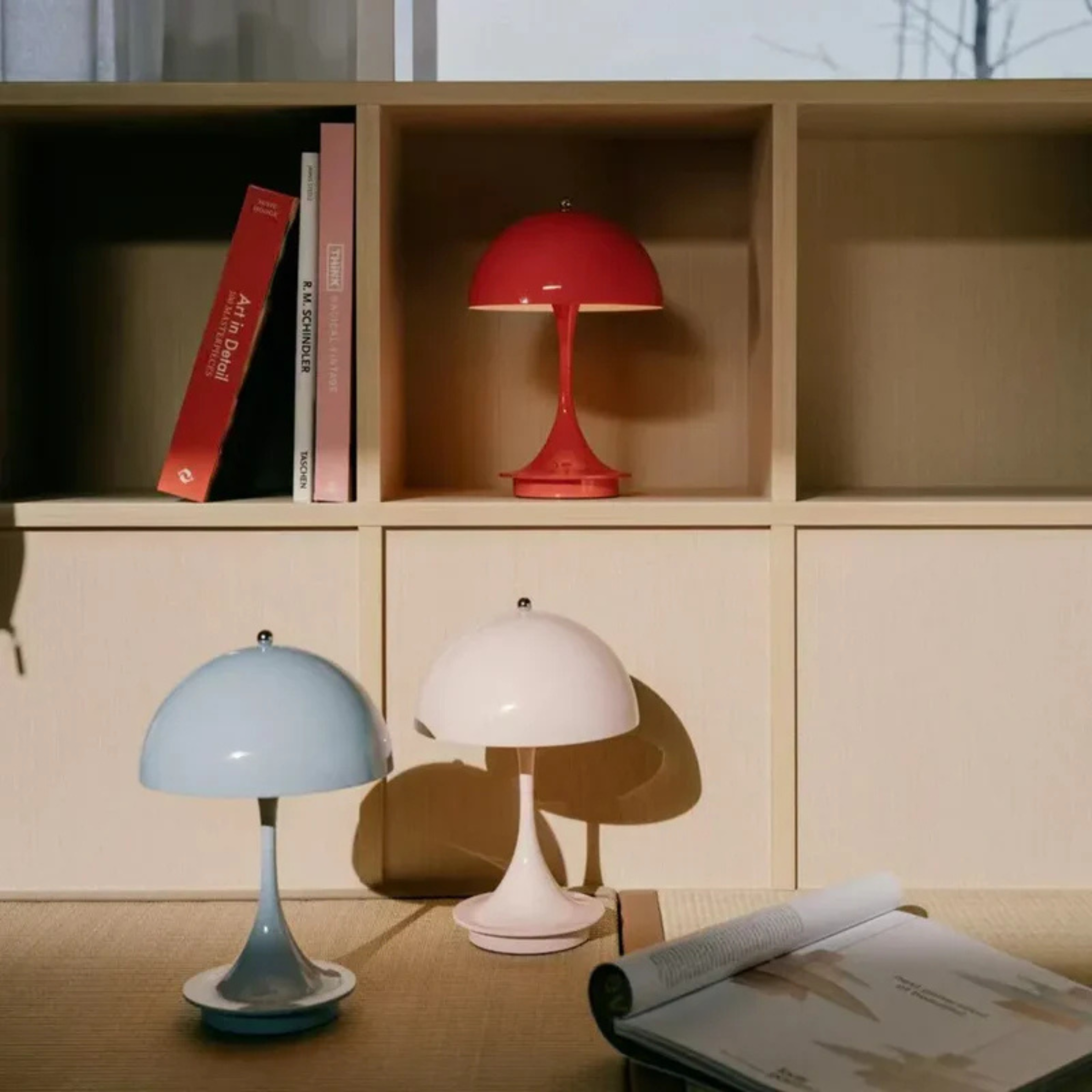 Retro Bauhaus Style Table Lamp