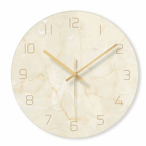 Marble Luxe Wall Clock