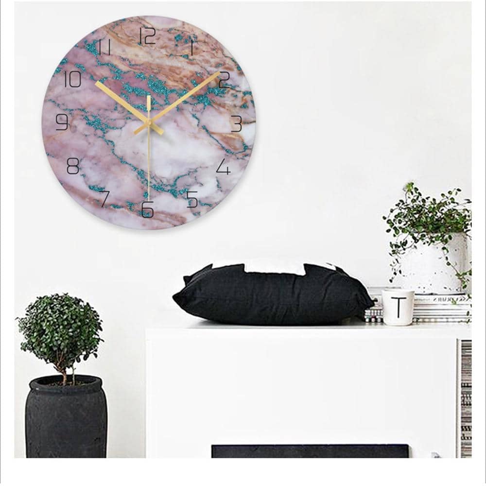 Marble Luxe Wall Clock