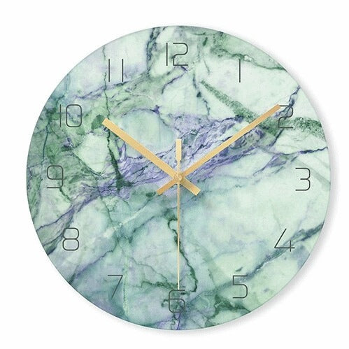 Marble Luxe Wall Clock