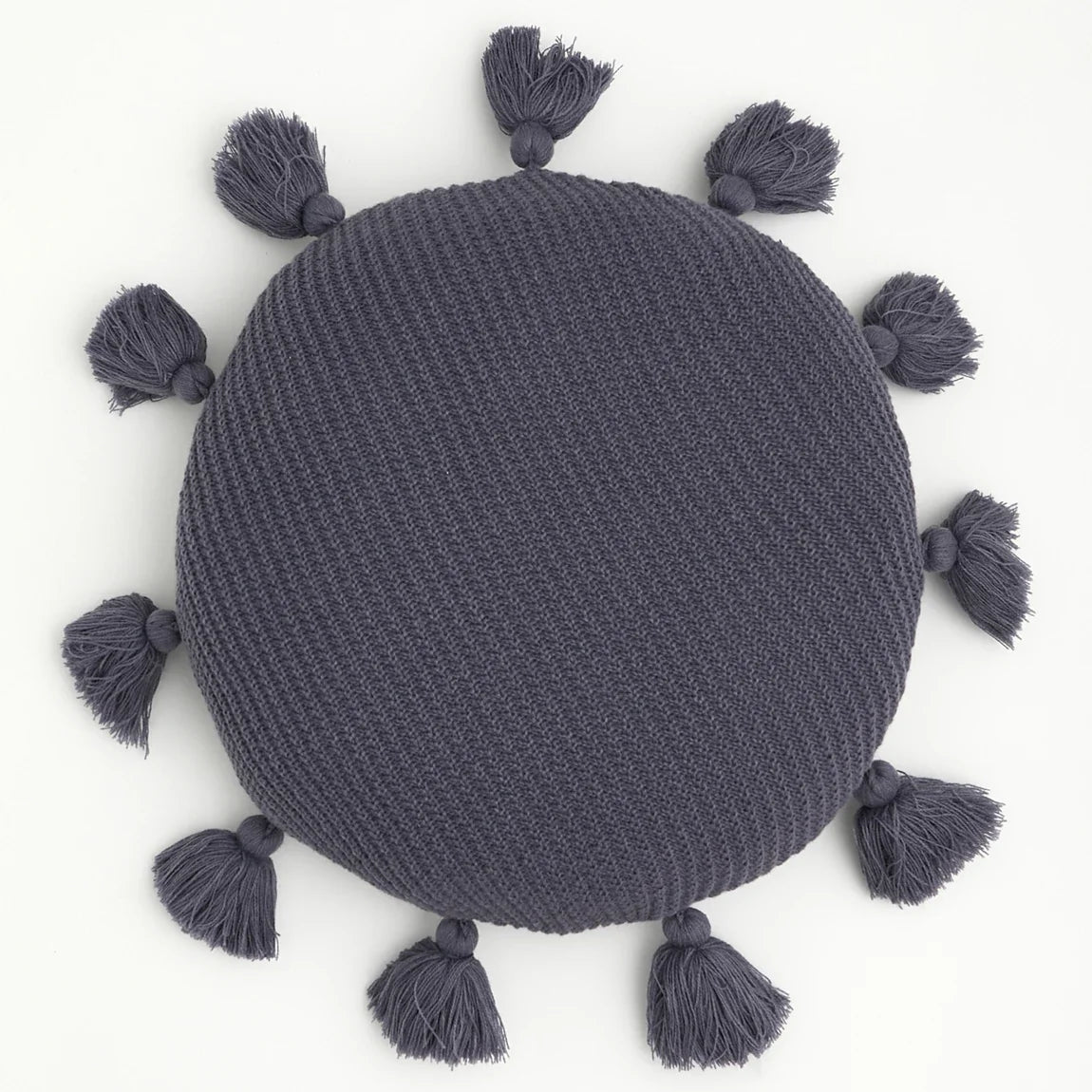 Boho Chic Tassel Round Seat Cushion