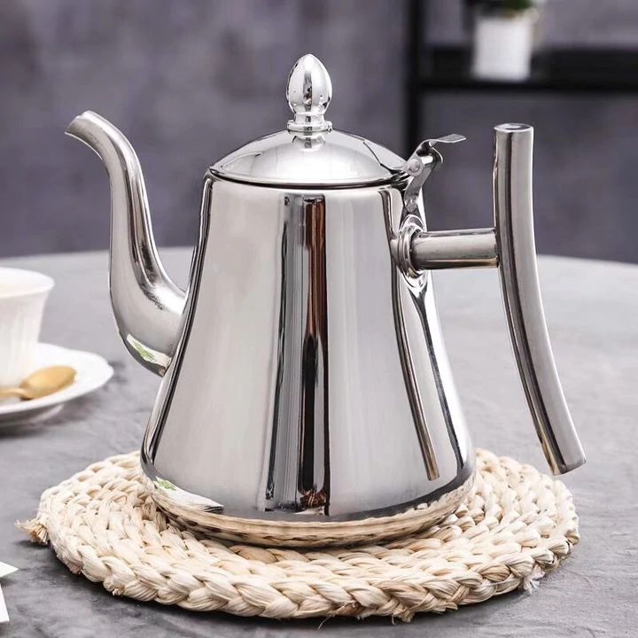 Premium Stainless Steel Induction Kettle with Filter
