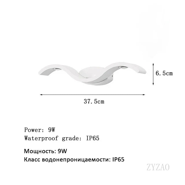 Elegant Bird Silhouette Wall Light