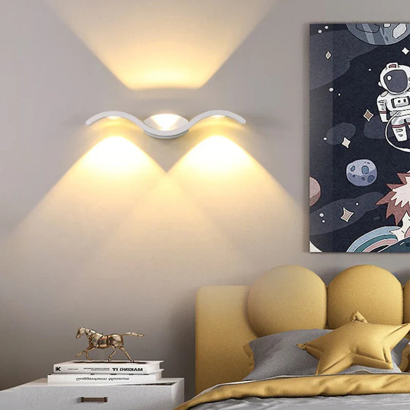 Elegant Bird Silhouette Wall Light