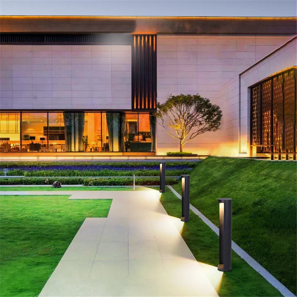 Modern Glow Minimalist Lawn Light