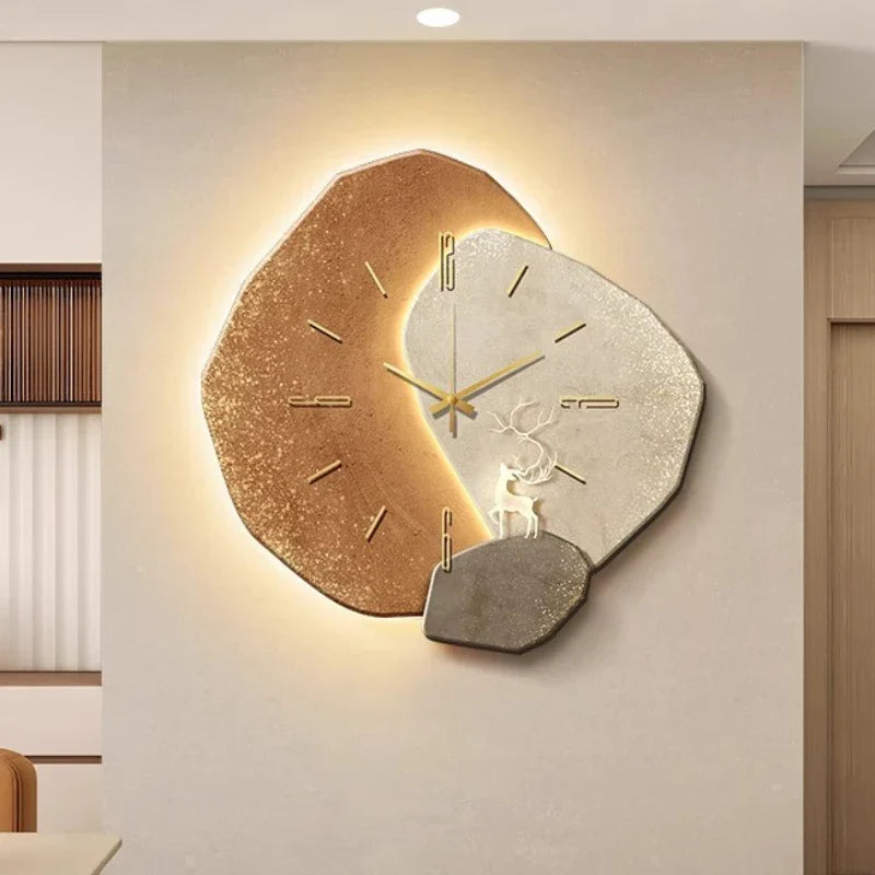 Luna Luminescence | Scandinavian Illuminating Wall Clock