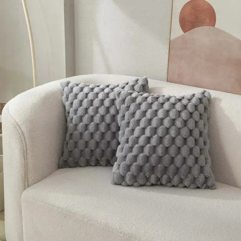 Boho Pineapple Grid Turtle Pattern Soft Cushion Cover