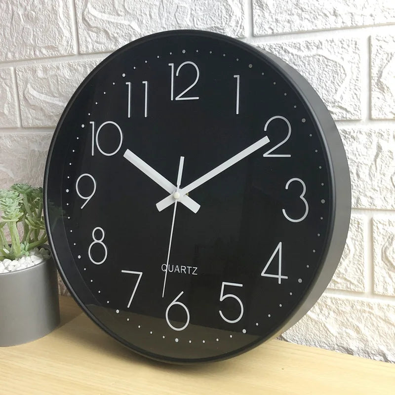 Whisper Time Silent Non-Ticking Wall Clock