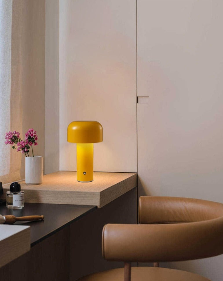 Mushroom-Shaped Portable LED Desk Lamp