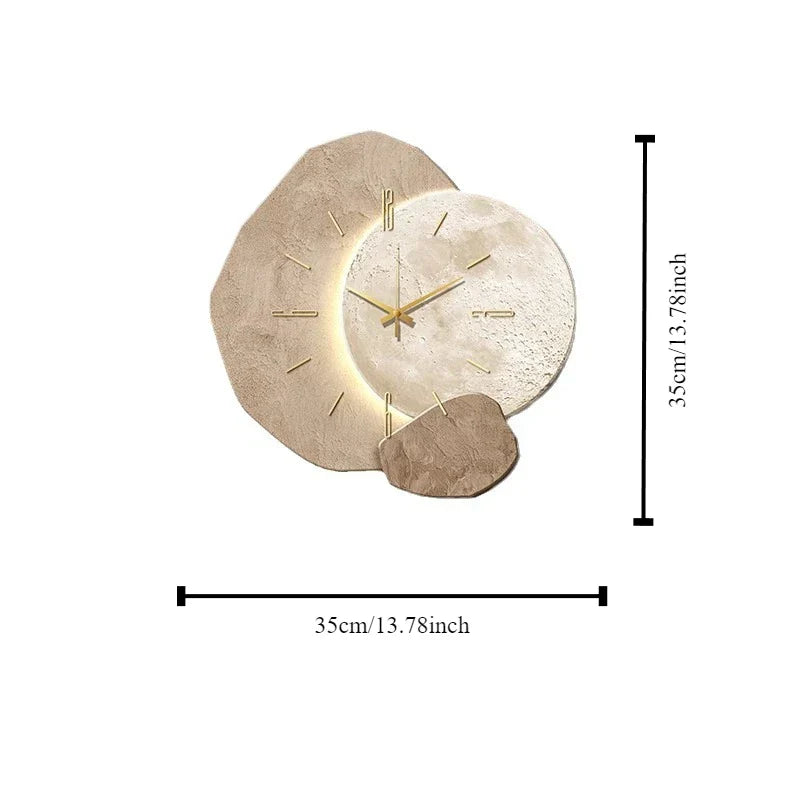 Luna Luminescence | Scandinavian Illuminating Wall Clock
