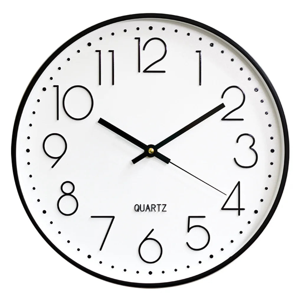 Whisper Time Silent Non-Ticking Wall Clock