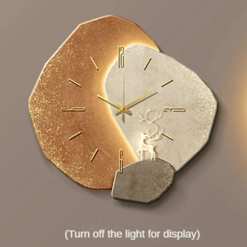 Luna Luminescence | Scandinavian Illuminating Wall Clock