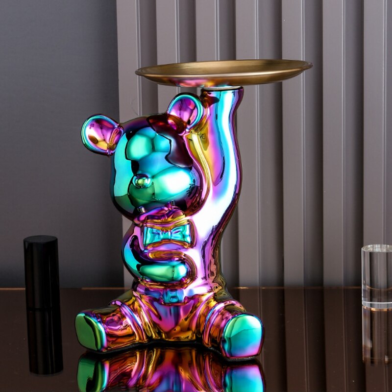 Multifunction Decorative Bear Shelf