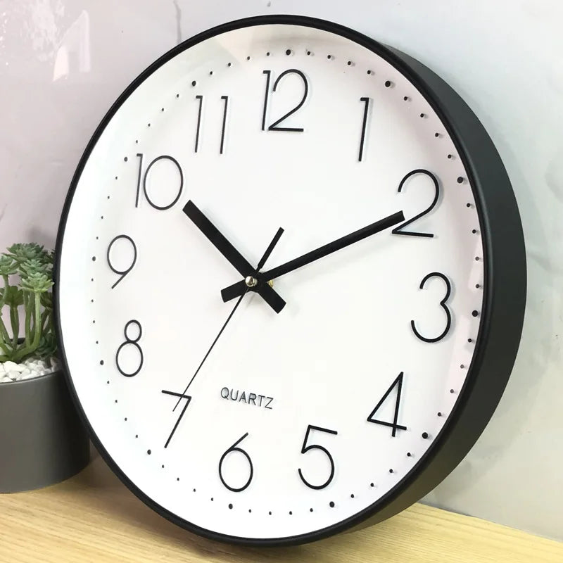 Whisper Time Silent Non-Ticking Wall Clock