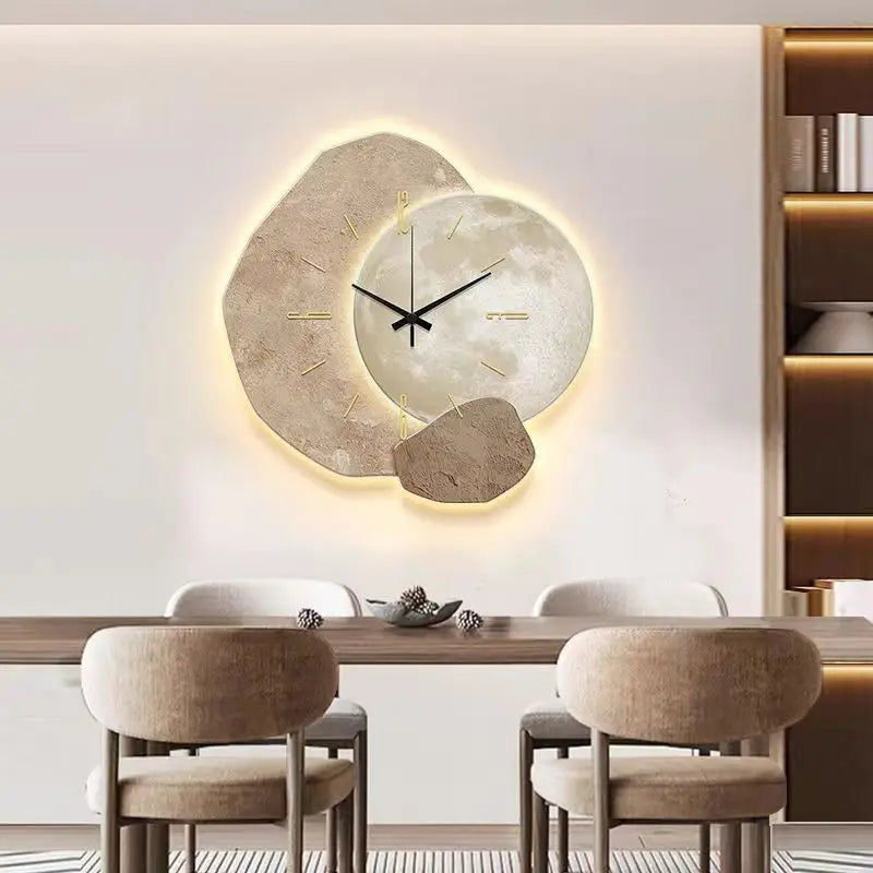 Luna Luminescence | Scandinavian Illuminating Wall Clock