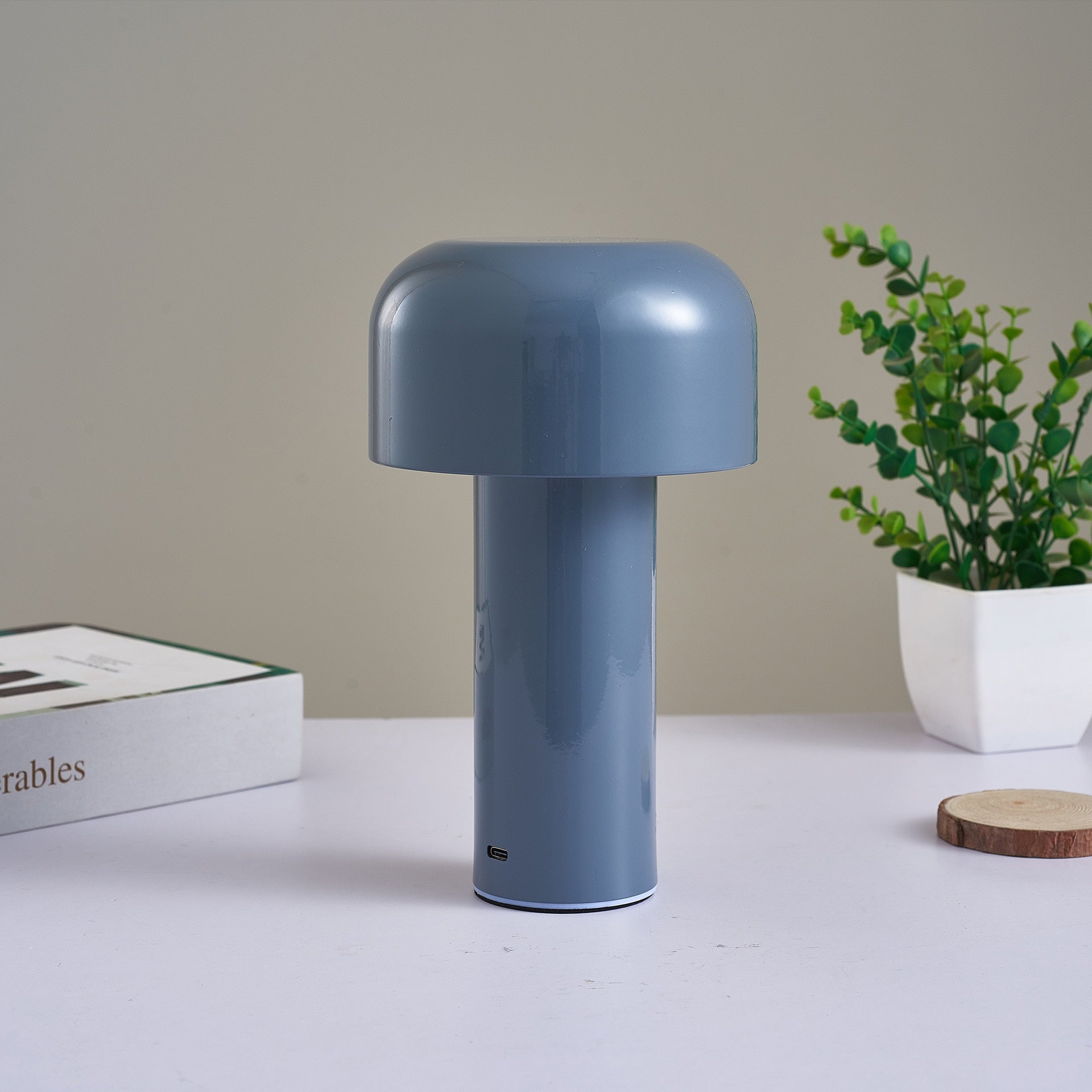 Mushroom-Shaped Portable LED Desk Lamp