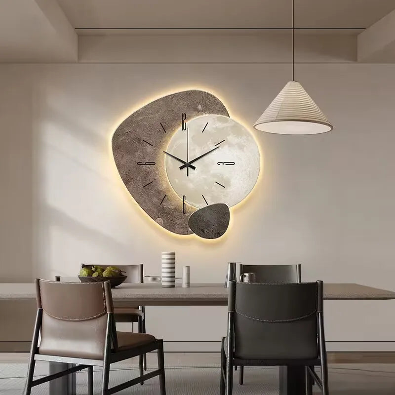 Luna Luminescence | Scandinavian Illuminating Wall Clock